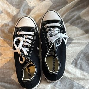 Converse Black Low-Top Sneakers